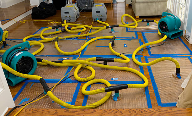 Professional Crawl Space Water Removal technician working in Merritt, NC